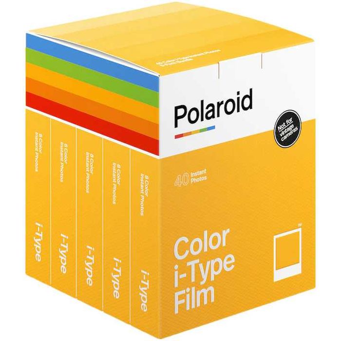 Film Color Polaroid pentru i-Type,  set de 40 buc