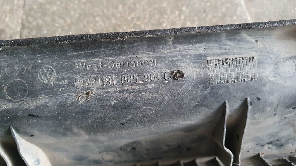 Prelungire/Lip OEM bara lata fata Golf 2/Golf 2 GTI