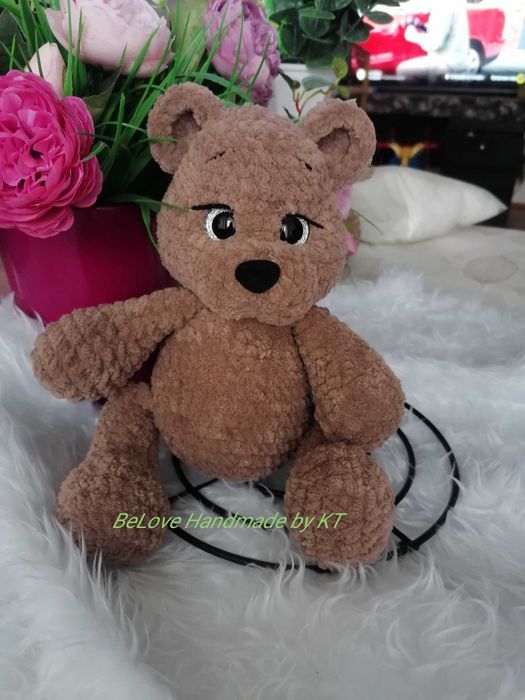 Ръчно плетени играчки от плюшена прежда