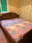 Двухспальный кровать+2 тумбы+матрас