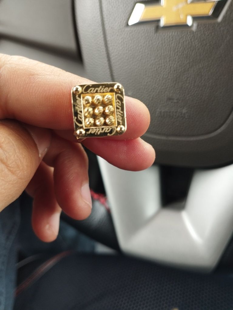 Золотое кольцо от картер своя продам 53$ за грам любие проверки.