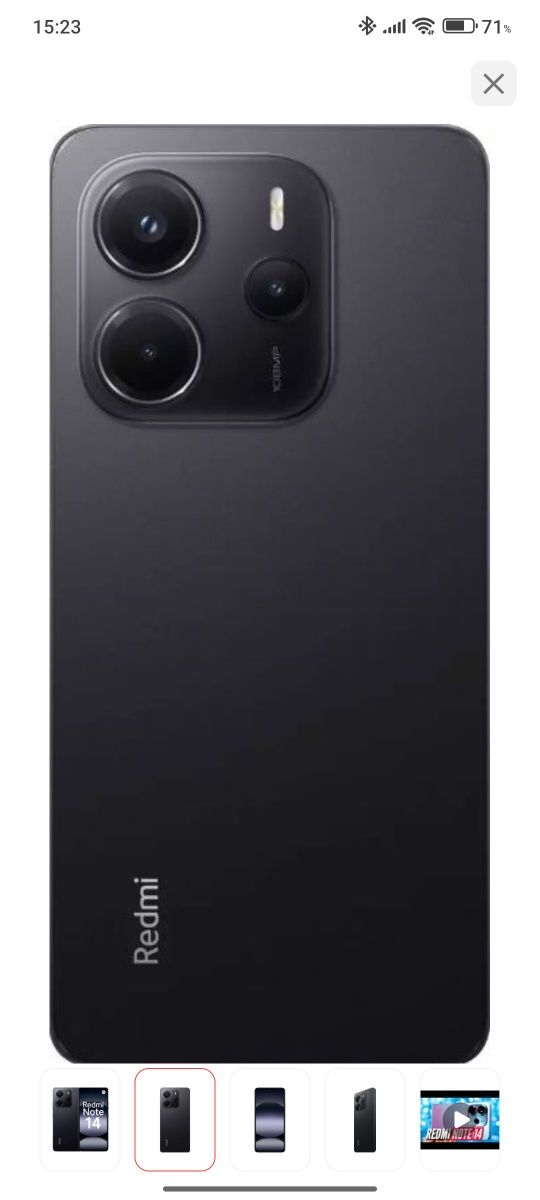 Продам Xiaomi redmi note 14 в идеальном сост