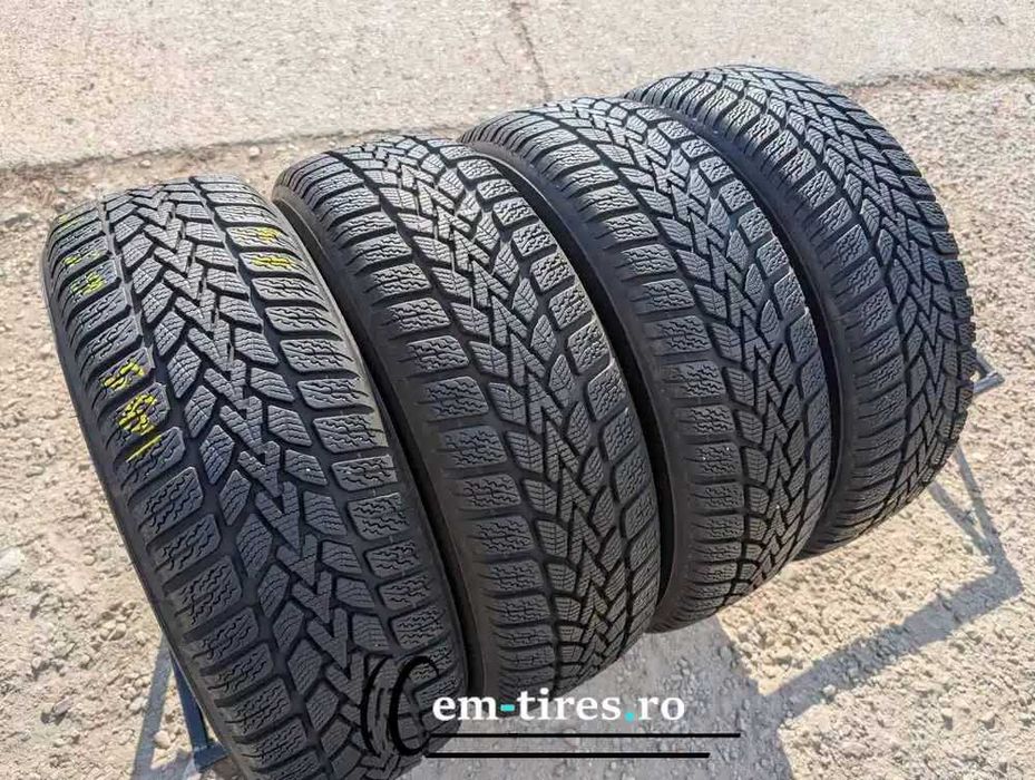 SET 4 Anvelope Iarna 195/65 R15 DUNLOP Winter Response 2 91T