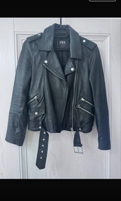 Geaca de piele naturala