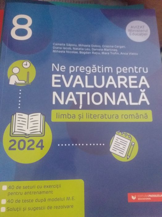 Culegere pentru evaluare nationala limba romana
