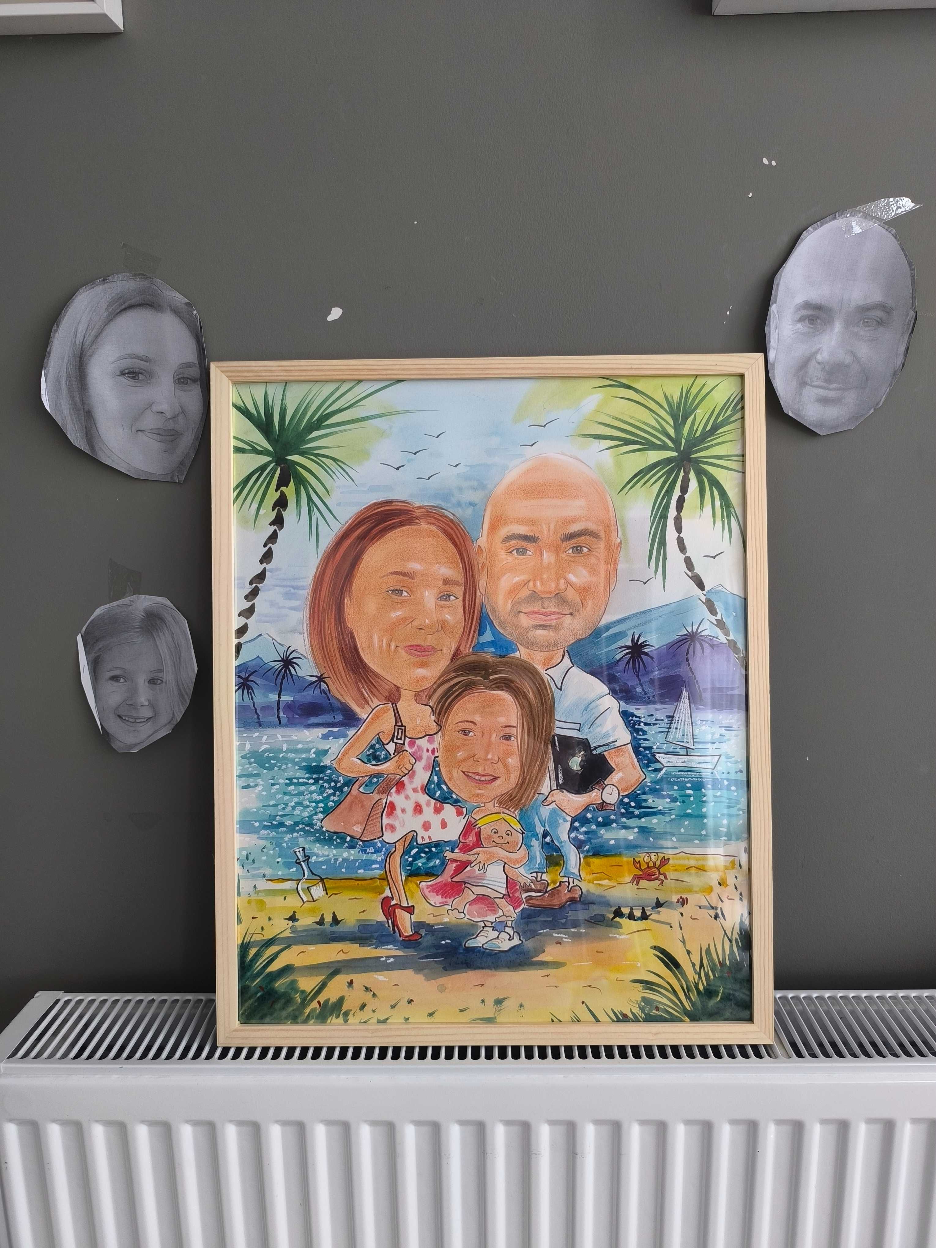 Caricaturi manuale la comanda