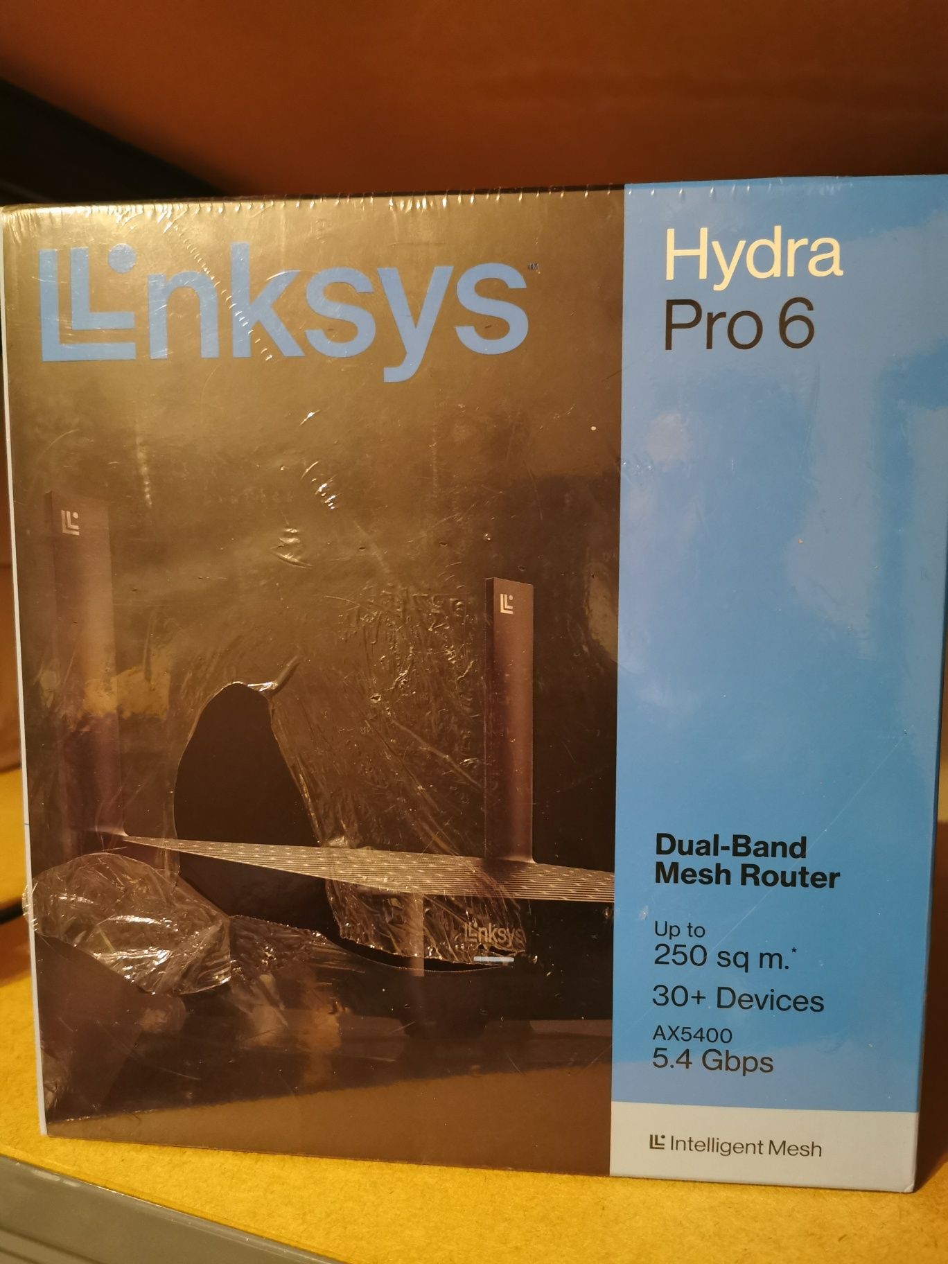 Router Wireless Linksys Hydra Pro 6 MR5500-KE, AX5400, Dual-Band, Wi-F