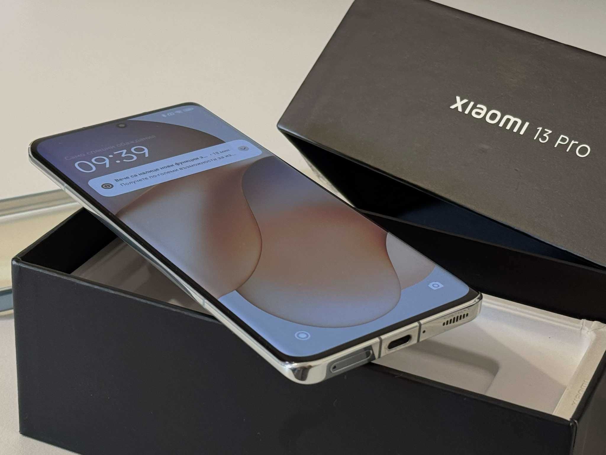Бартер!Като нов! Xiaomi 13 Pro 512/12GB Ceramic White (Бял)
