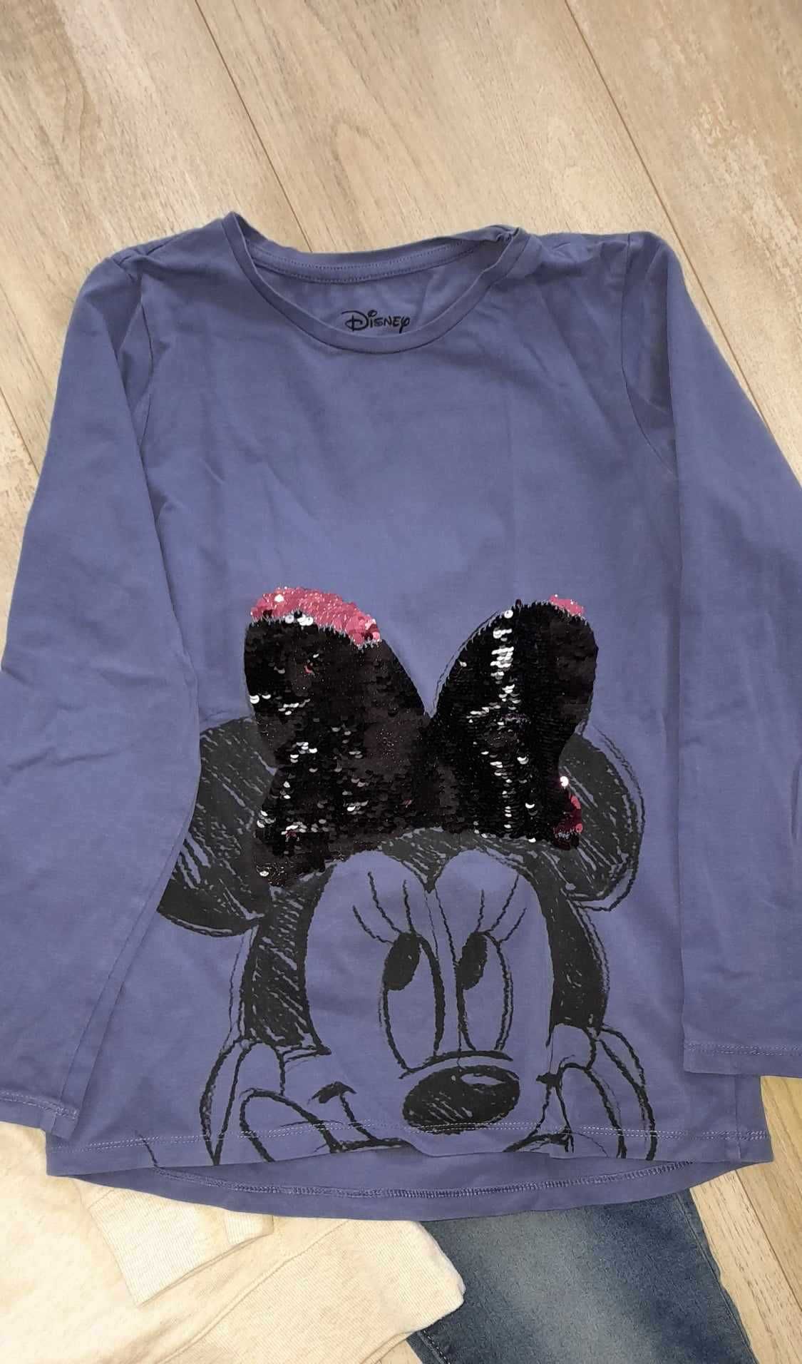 Дънки-клин Old Navy, суитчър Old Navy и блуза Disney за ръст 158/164