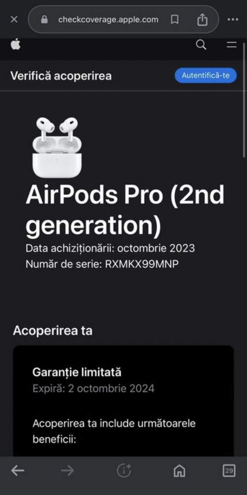 Air pods pro gr3 fara cutie