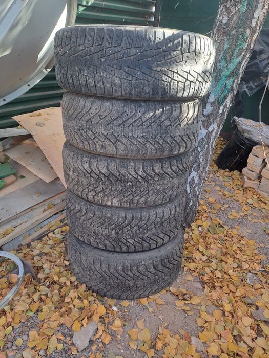 Зимние шины 255/55 R18, б/у, комплект 4 шт