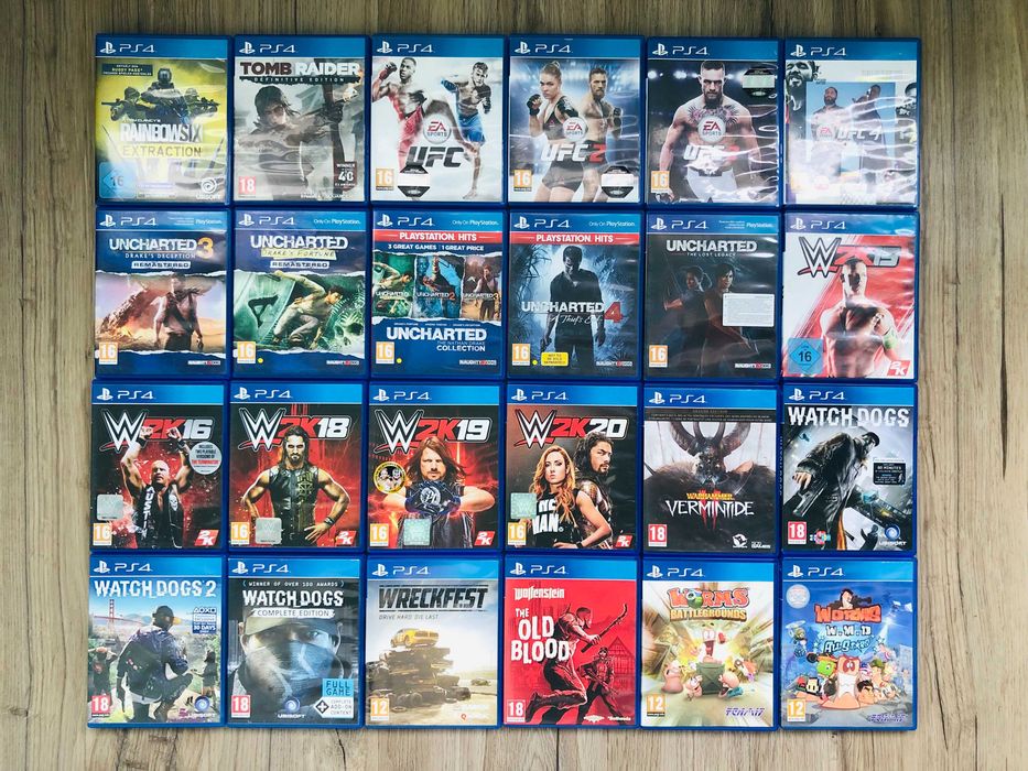 Lot PS4 PS5 Play Station Jocuri Colectie