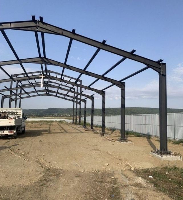 Vand.hala metalică 11×23×4
Hala metalică conpleta 
Din profile i pe 1