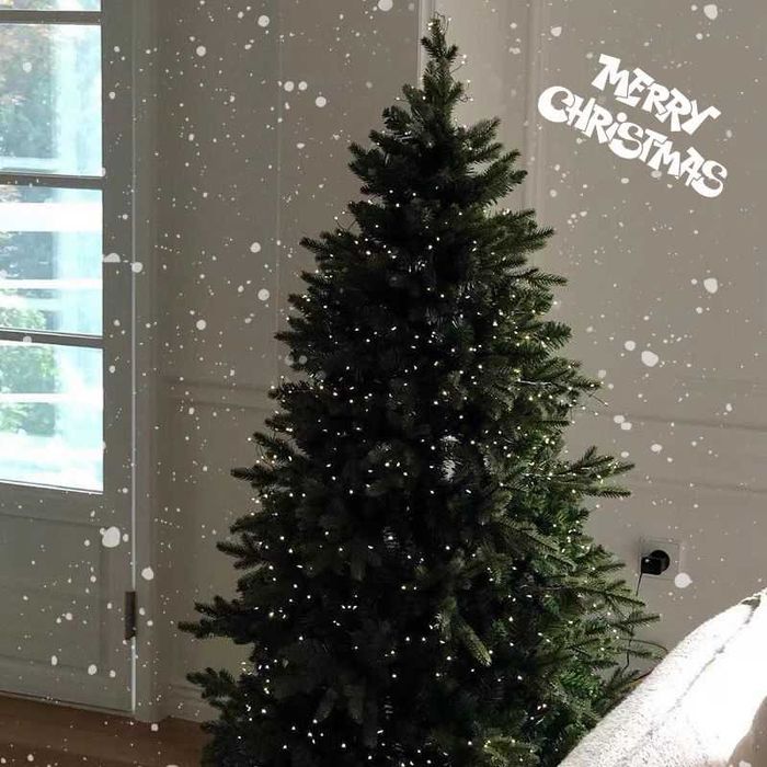 Brad de Crăciun cu lumini LED incluse, brad de Crăciun + lumini