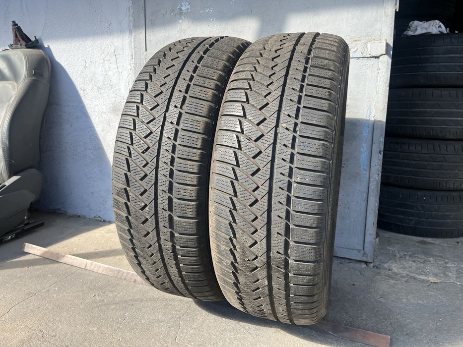 2 бр. зимни гуми 235/55/19 Continental SUV DOT 2521 2x6,5 mm 2x5,5 mm