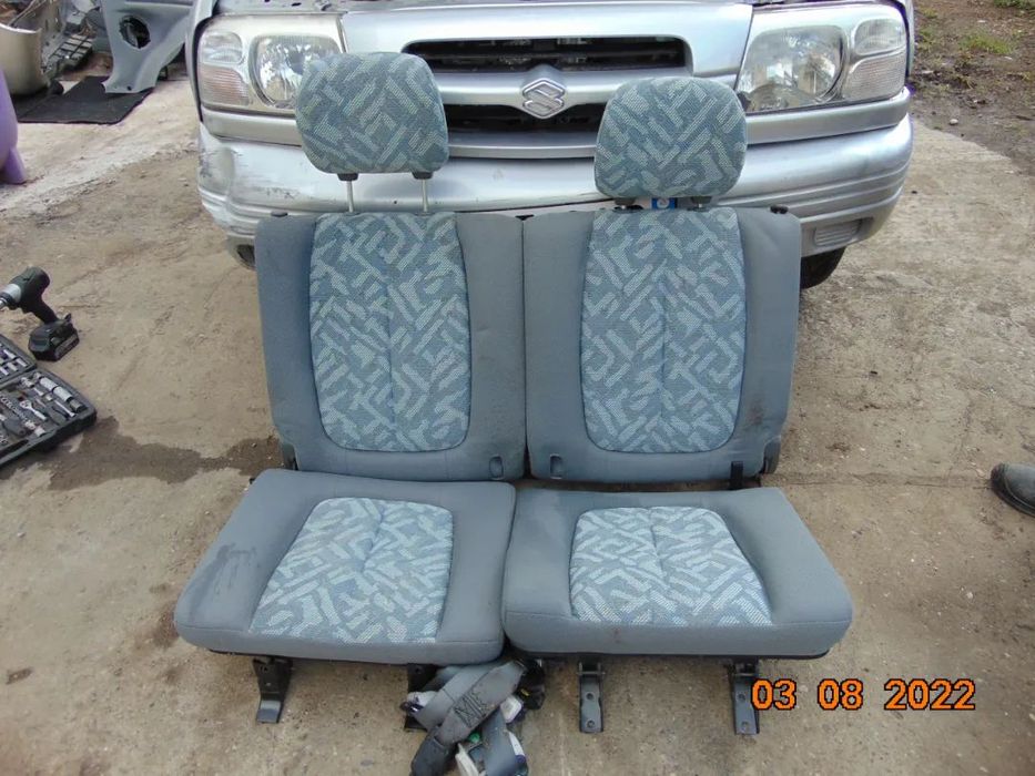 bancheta spate Suzuki Grand Vitara 1999-2005 banchete spate cu centuri suruburi dezmembrez