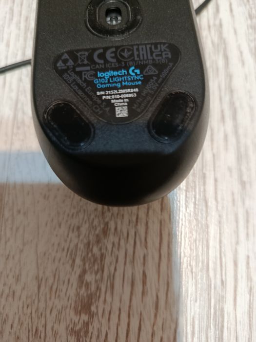 Mouse loghitec g102 folosit de 3 ori!