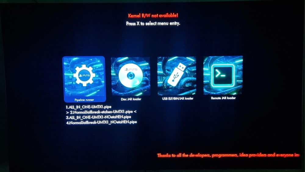 Jailbreak pentru PS5 cu disc