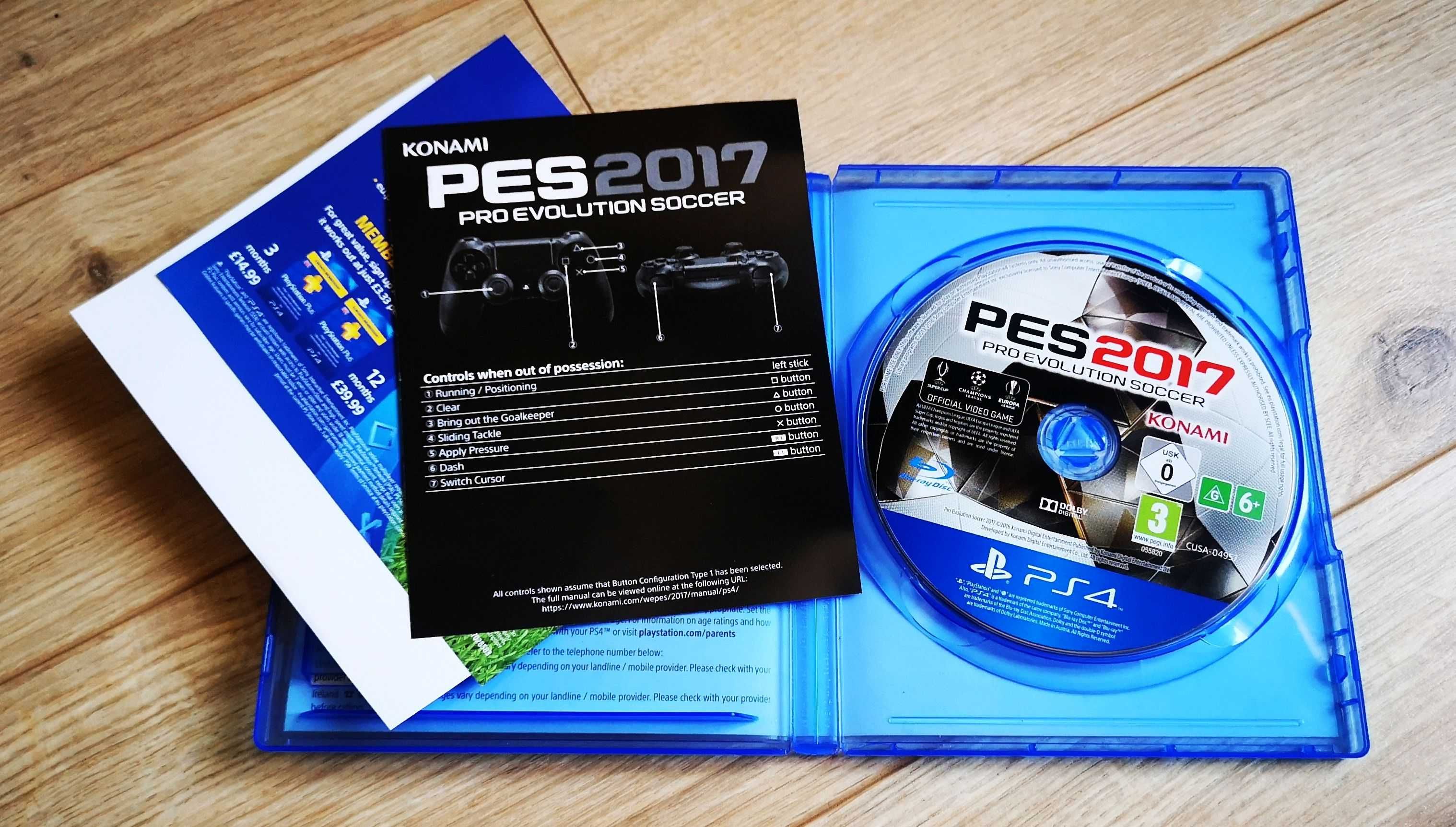PS4 PES 2017 Pro Evolution Soccer PlayStation  4 ПС4