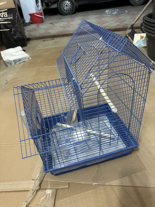 Клетка попугая для двоих