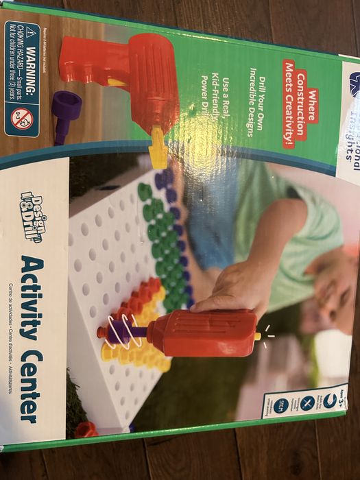 Jucarie Educational centru se activitate cu bormasina suburelnita