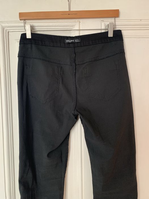 НОВИ мастилено син цвят дамски дънки+НОВ черен дамски панталон