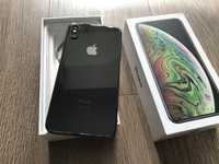 iPhone Xs 64Gb Black/Silver sanatate baterie 100% NeverLocked!