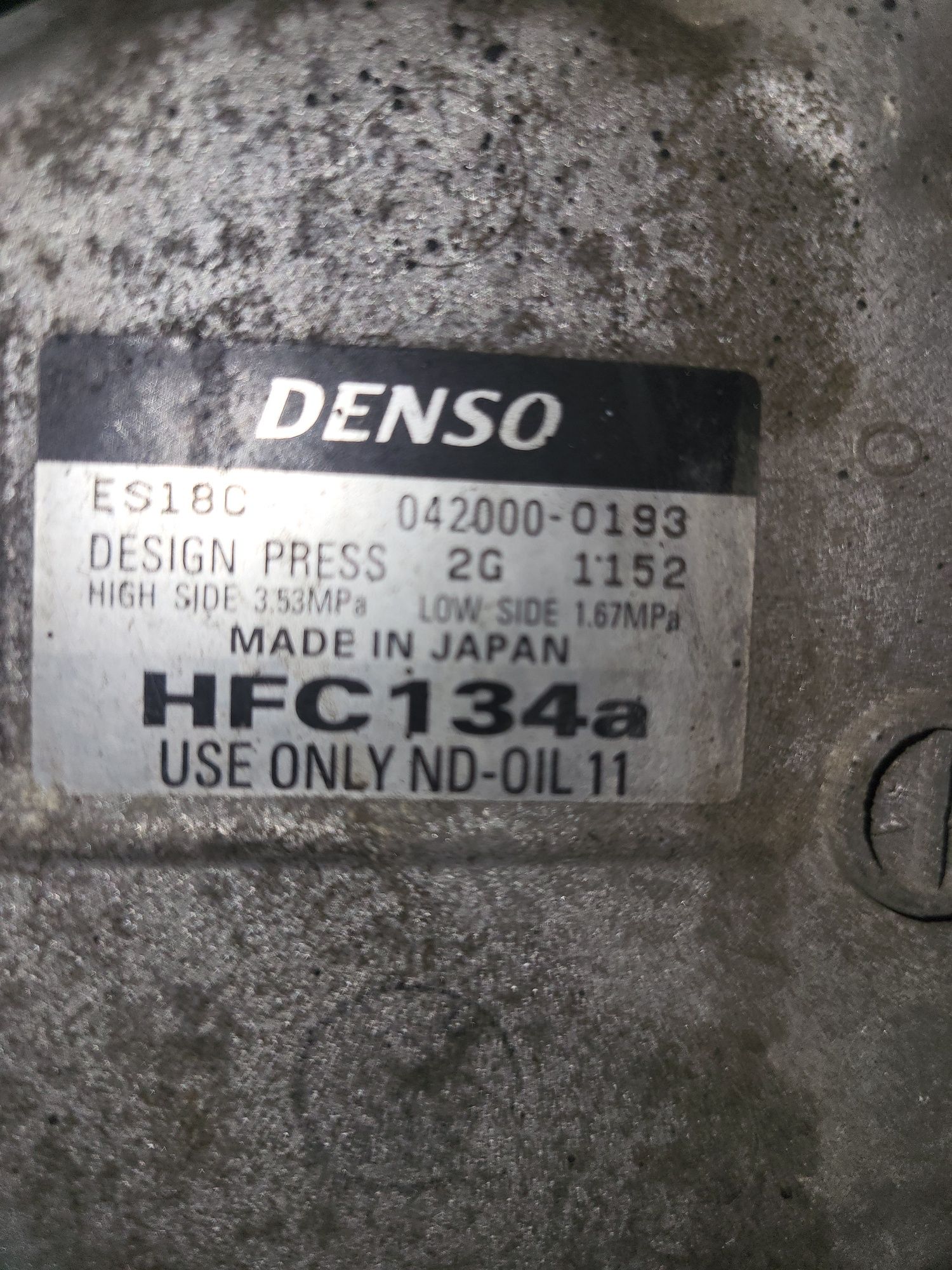 Compresor ac toyota prius 2008 1.5 hybrid 0420000193