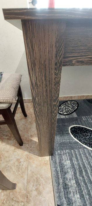 Трапезария маса , 4 стола масив