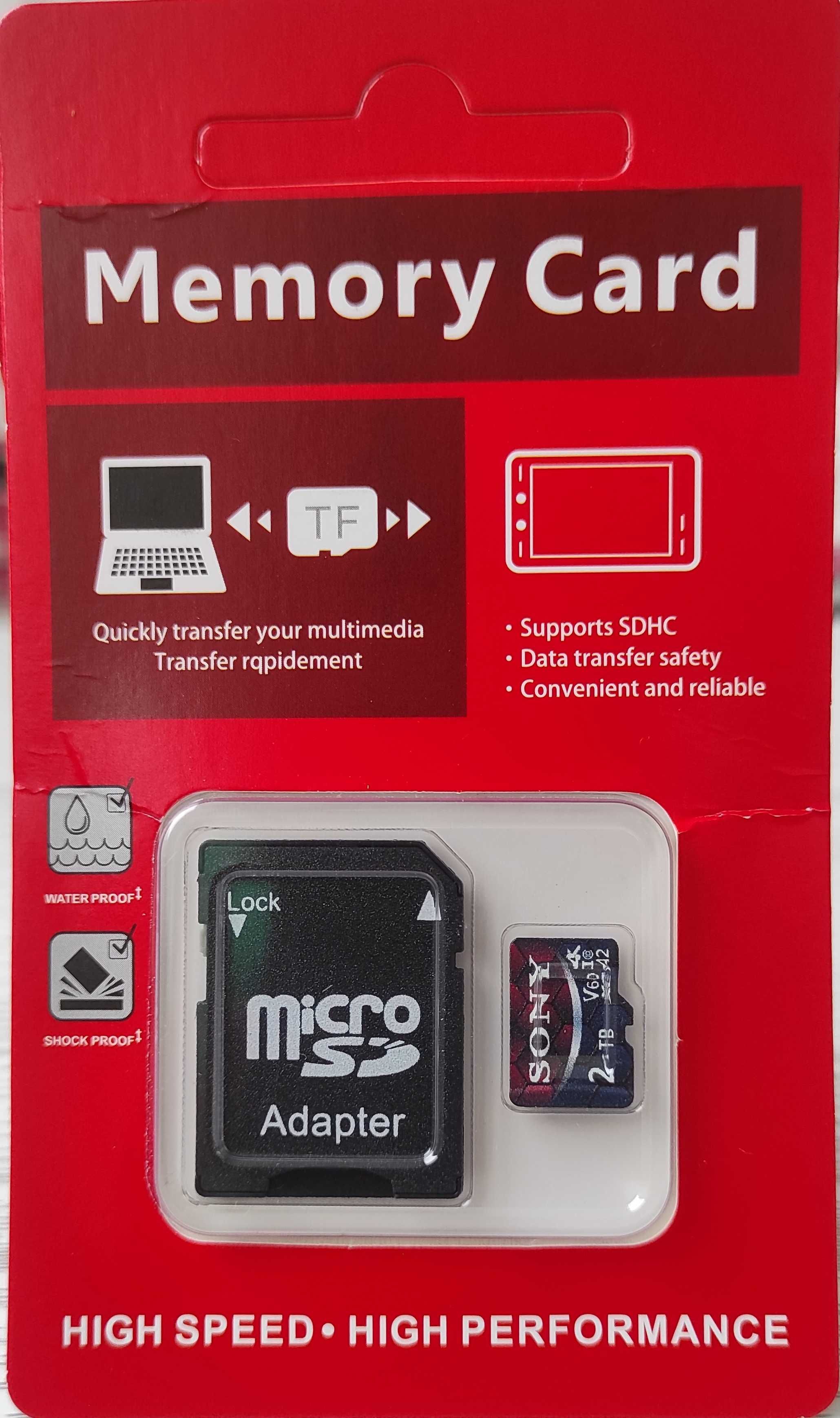 2 TB  Карта памет  xiaomi  sd card sony sd card