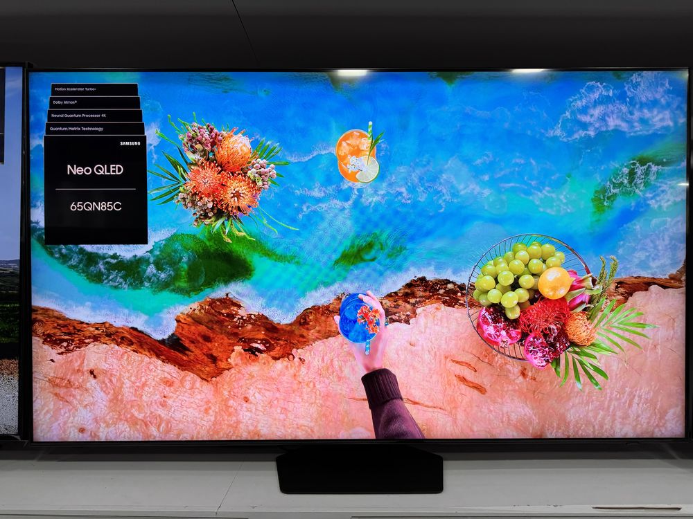 Телевизор Neo QLED Samsung QE 55/65/75/85 QN85C (Новинки Mini LED)