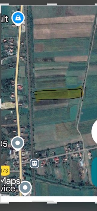 Teren Extravilant 8600 mp.Zona indistriala