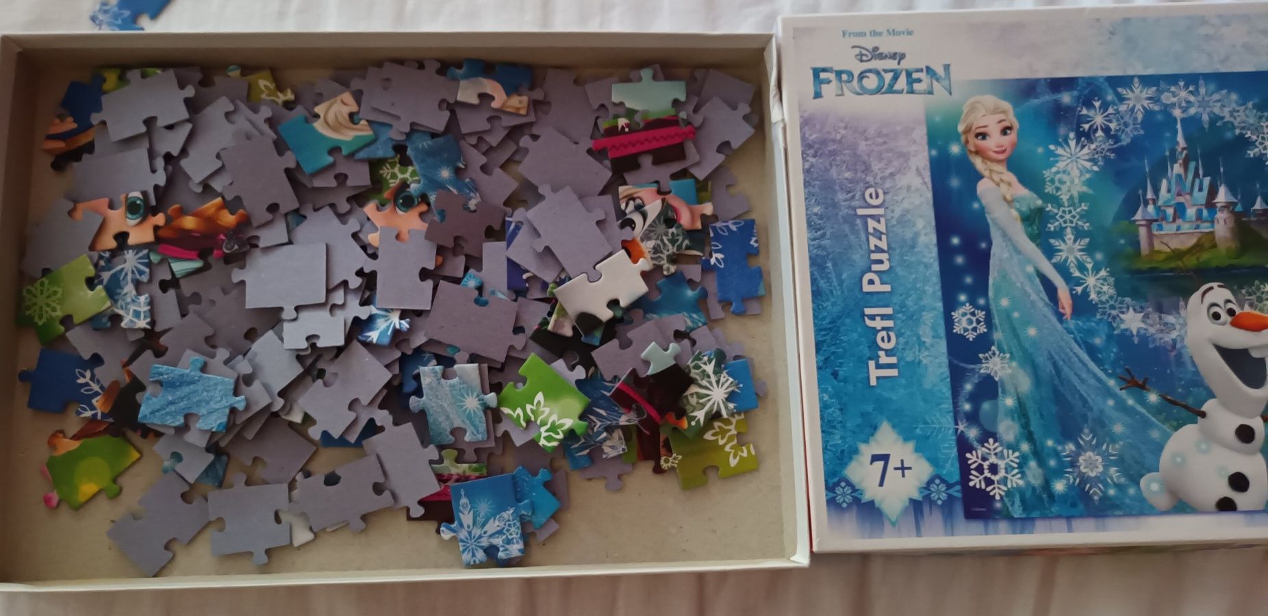 Puzzle pentru copii, Frozen-poate fi cadou de vacanta