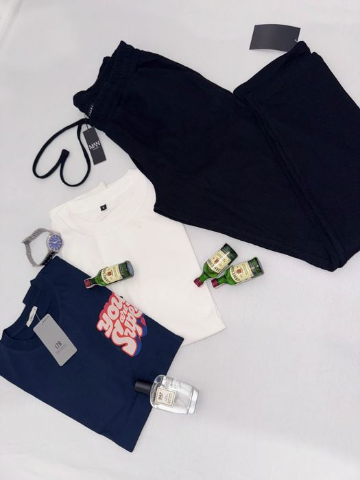 Тениски-тъмносини мъжки пантолони тип анцунг