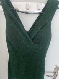 Чисто нова  зелена бална рокля от Италия