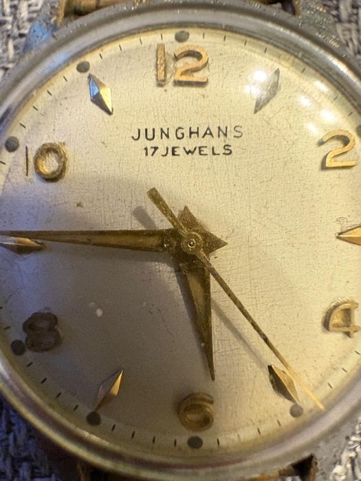 Ceas Junghans 17 Jewels (Trilastic), mecanic vintage