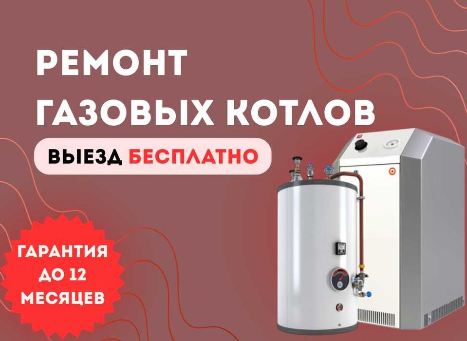 Ремонт Газовых Котлов. Качественно и недорого. Гарантия до 1 года!