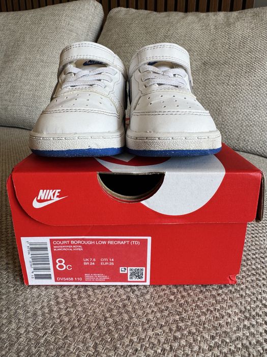 Бебешки обувки Nike Court Borough