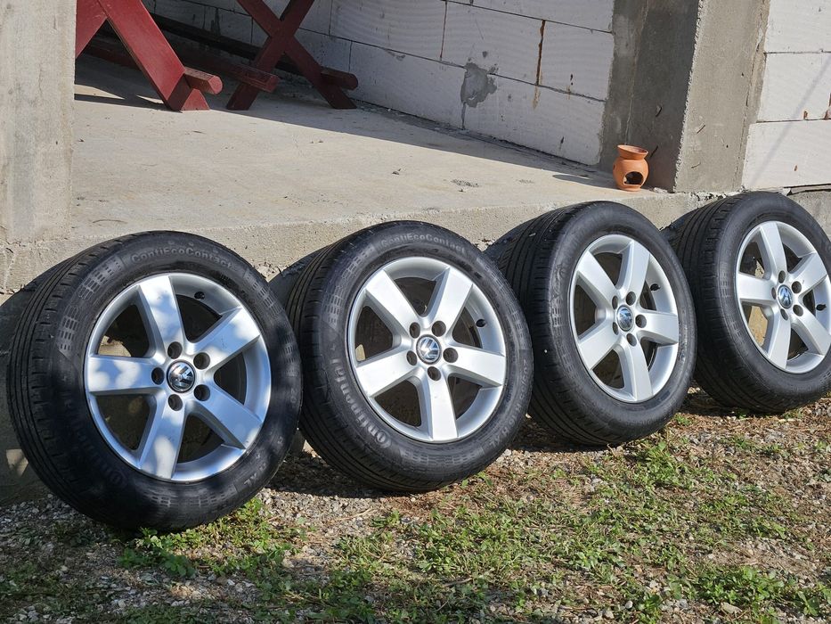 Jante 5x112 R 16 si anvelope 205/55 R 16