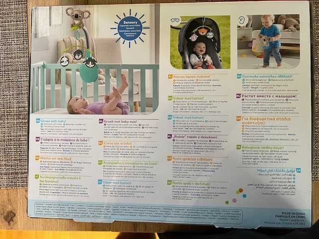 Музикална въртележка за кошара Fisher Price Soothe & Play