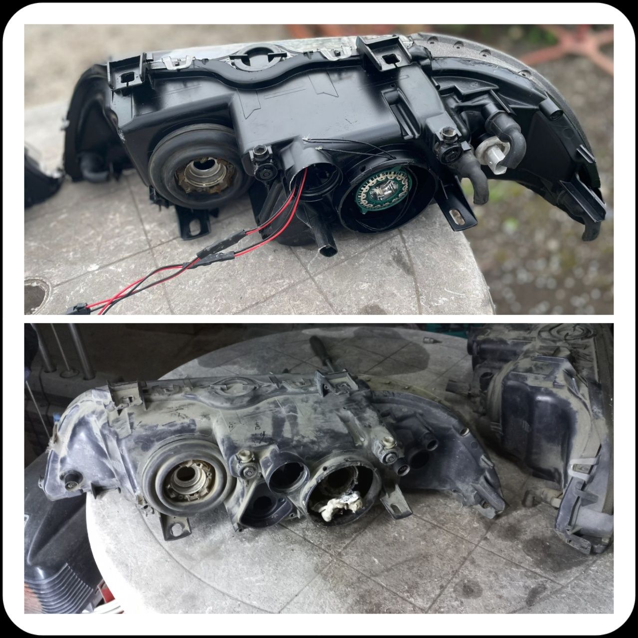 Reconditionare faruri bmw seria 5 e39