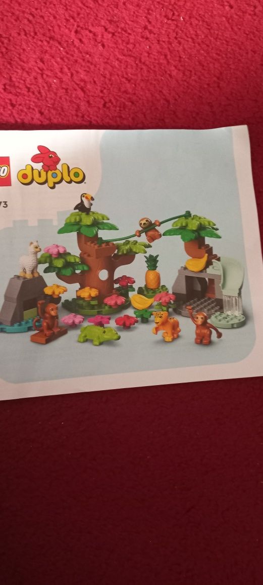 Set LEGO DUPLO Animale din America de Sud