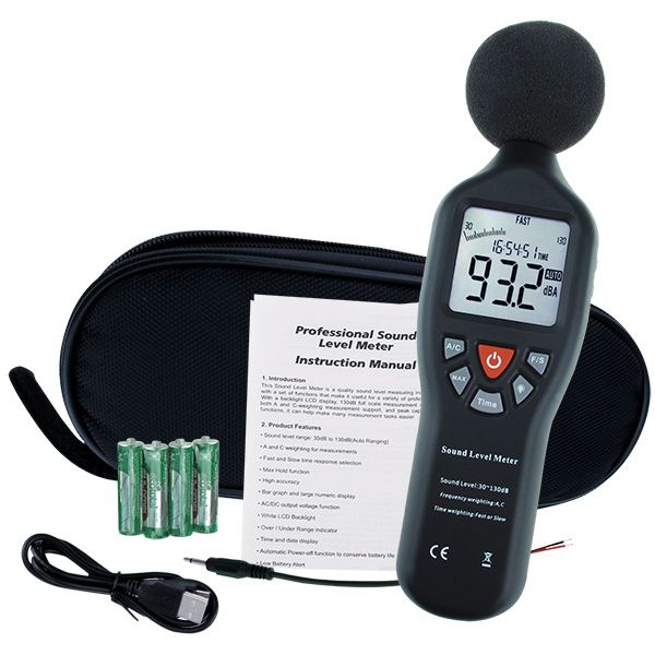 SLM-24 Професионален уред за измерване нивата на шум