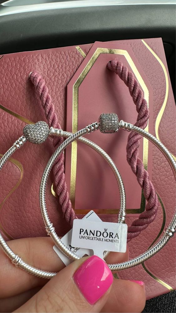Браслет ПАНДОРА PANDORA серебро 925