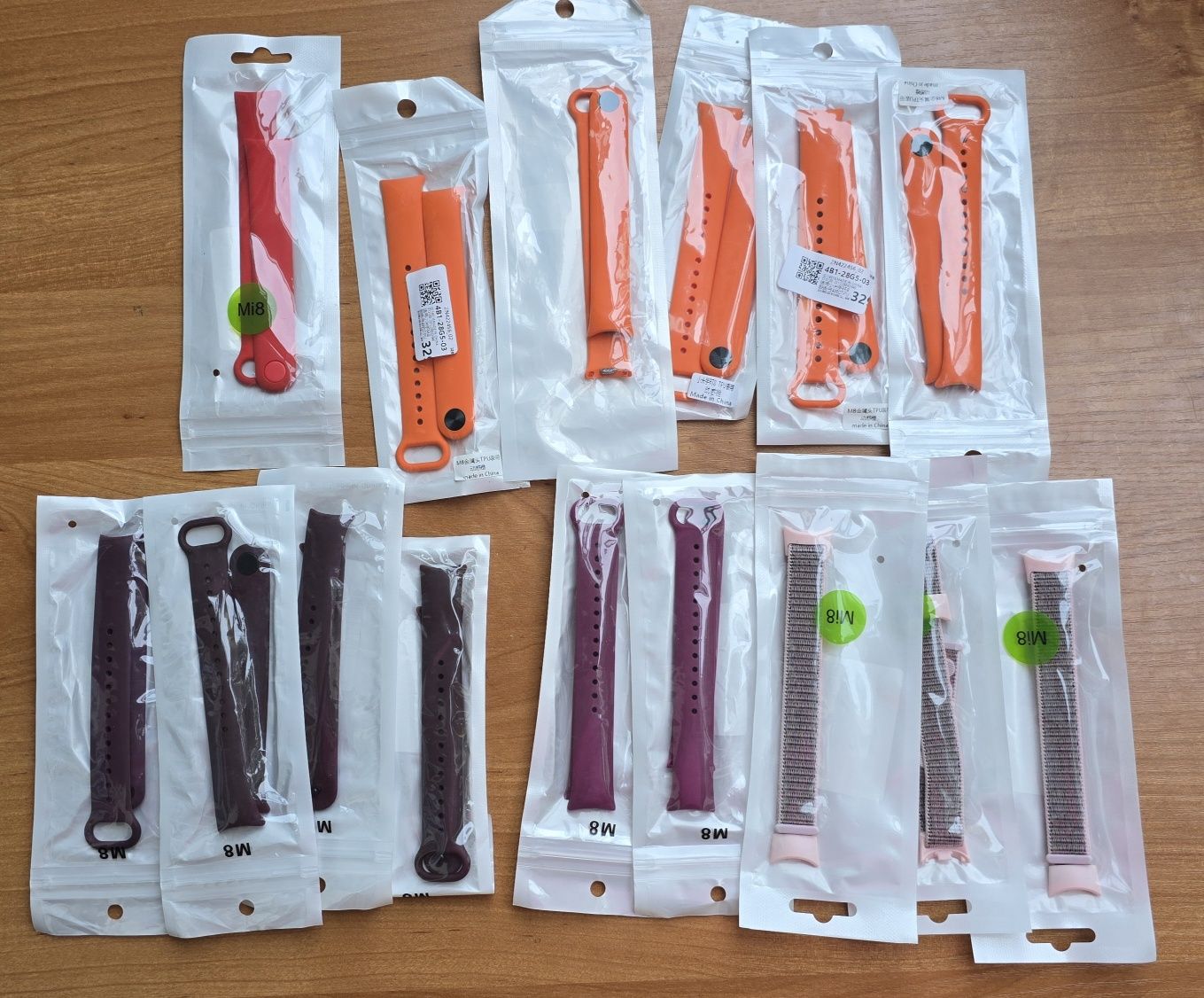 ремешки на MI band 3,4,5,6,7,8,9,10