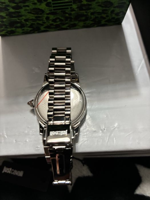 Ceas Just Cavalli dama argintiu