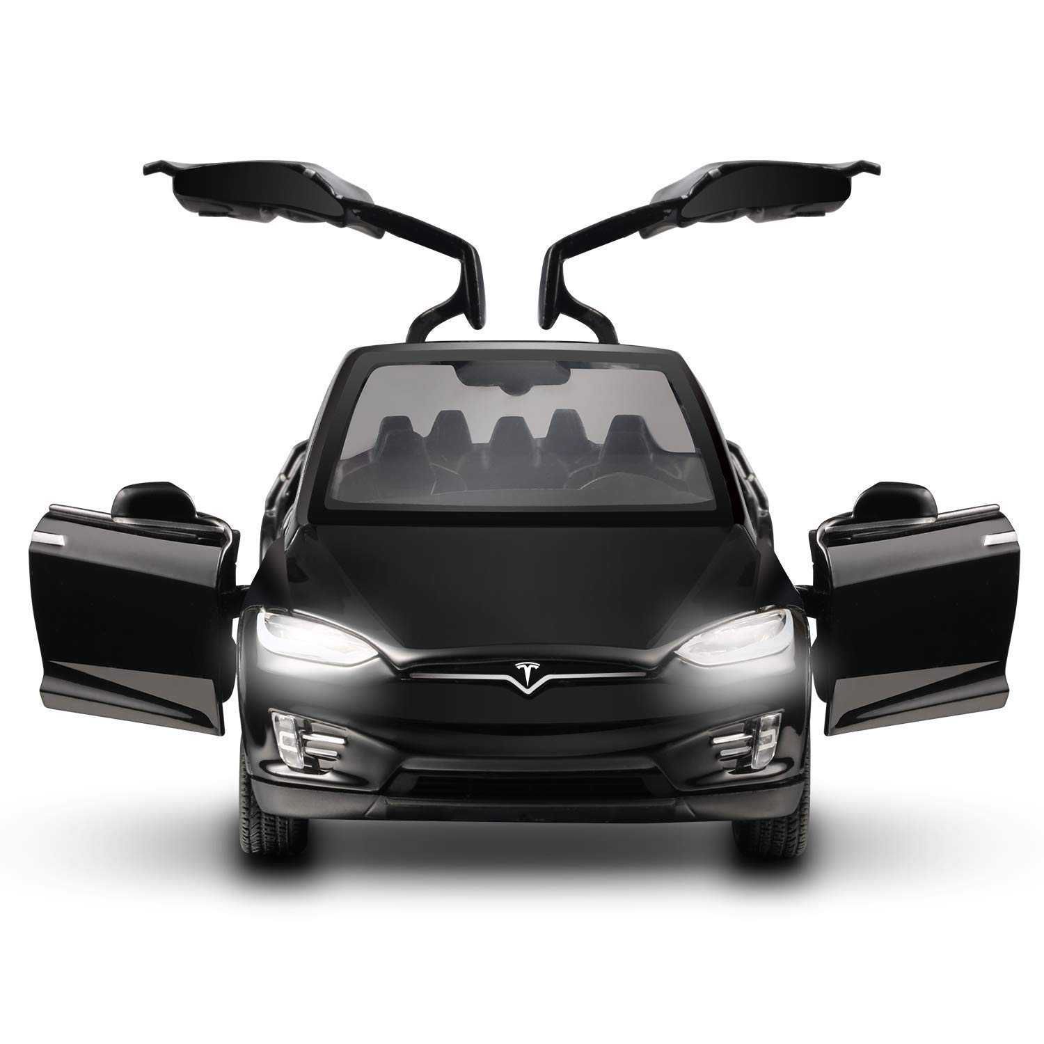 Jucarie Model TESLA X90 1:32 cu lumini si sunete usi mobile