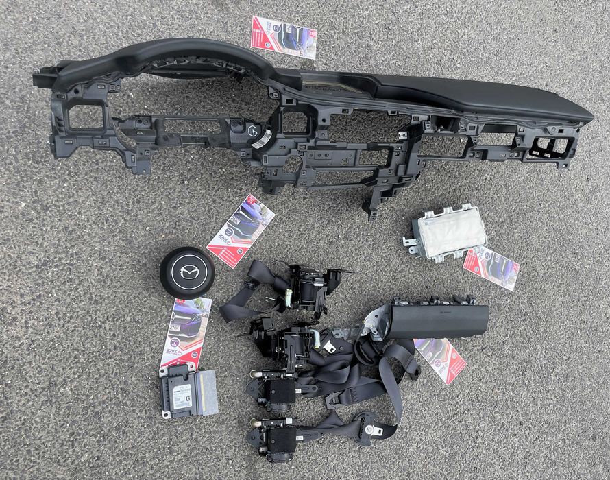 Mazda cx 3 kit airbag volan pasager - plansa de bord hud set centuri