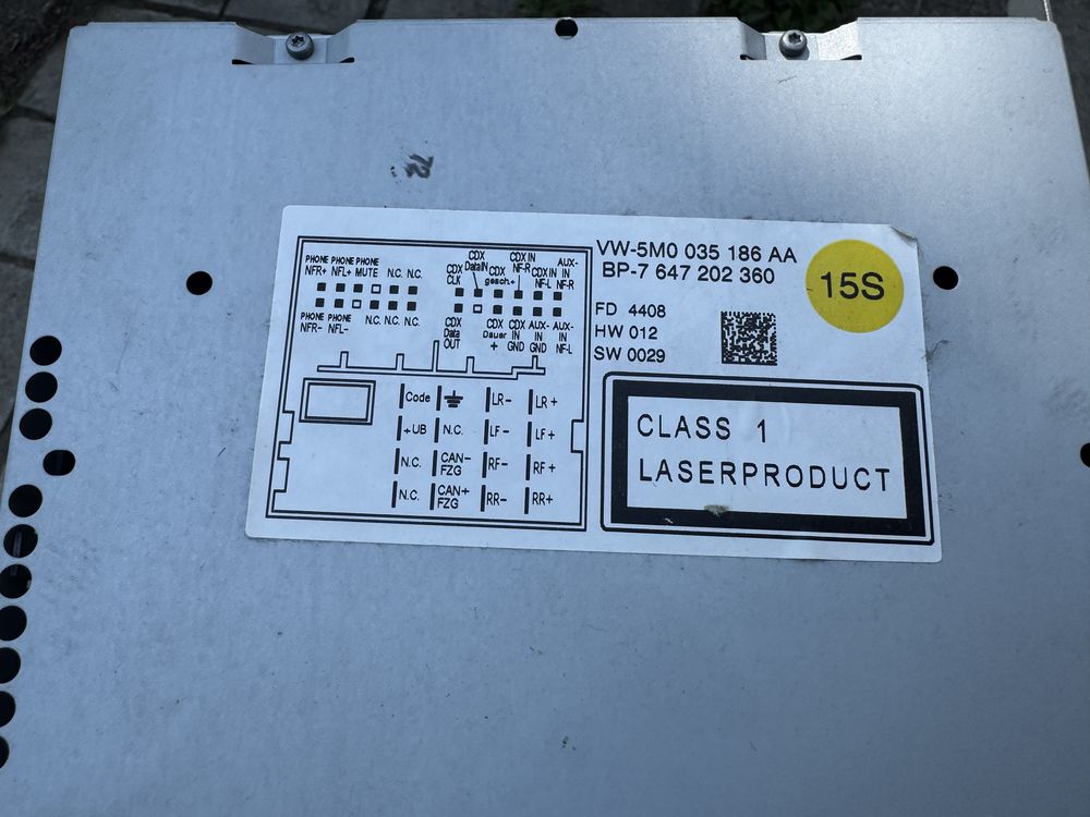 RCD510 и RCD310 оригинални