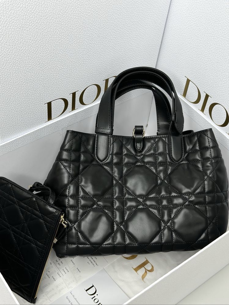 Poseta Dior Toujours Large - piele naturala/video/37cm
